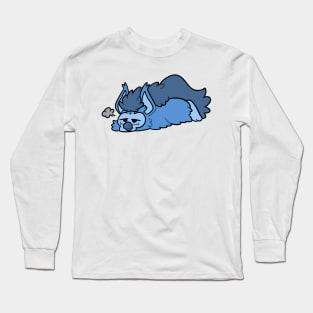 Blue Furb Long Sleeve T-Shirt